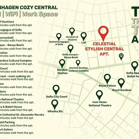 Copenhagen Cozy 1bdr W Wifi And Work Space 아파트 소피아